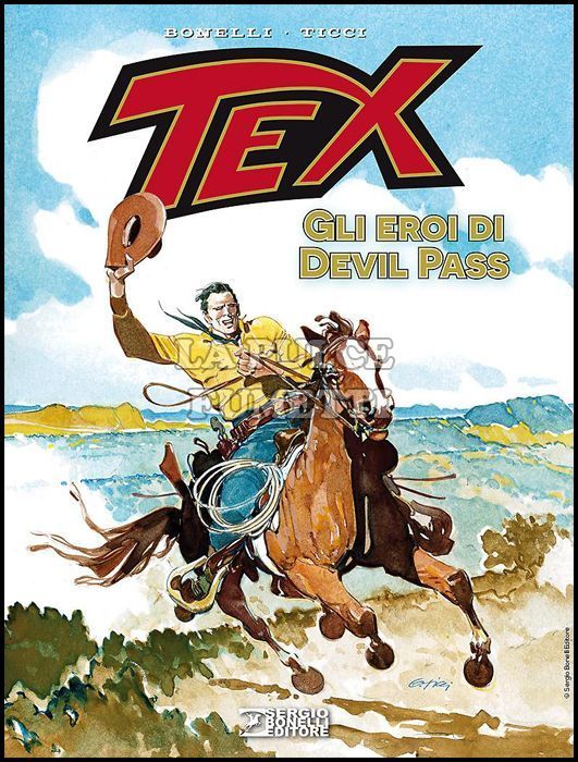 TEX: GLI EROI DI DEVIL PASS - CARTONATO